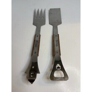 VTG Vernon BBQ Grill Set; Fork/Spatula/Can & Bottle Opener. Taiwan